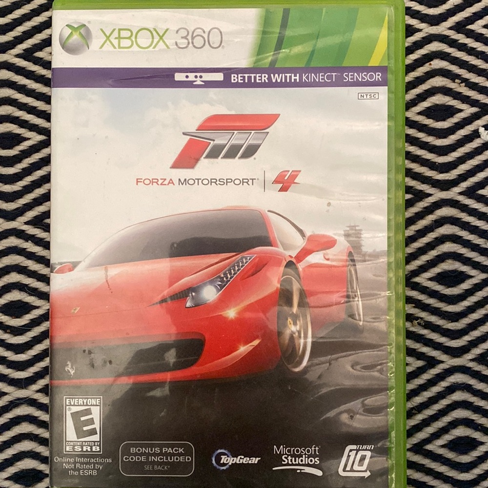❤️Xbox 360 Forza MotorSport 4!